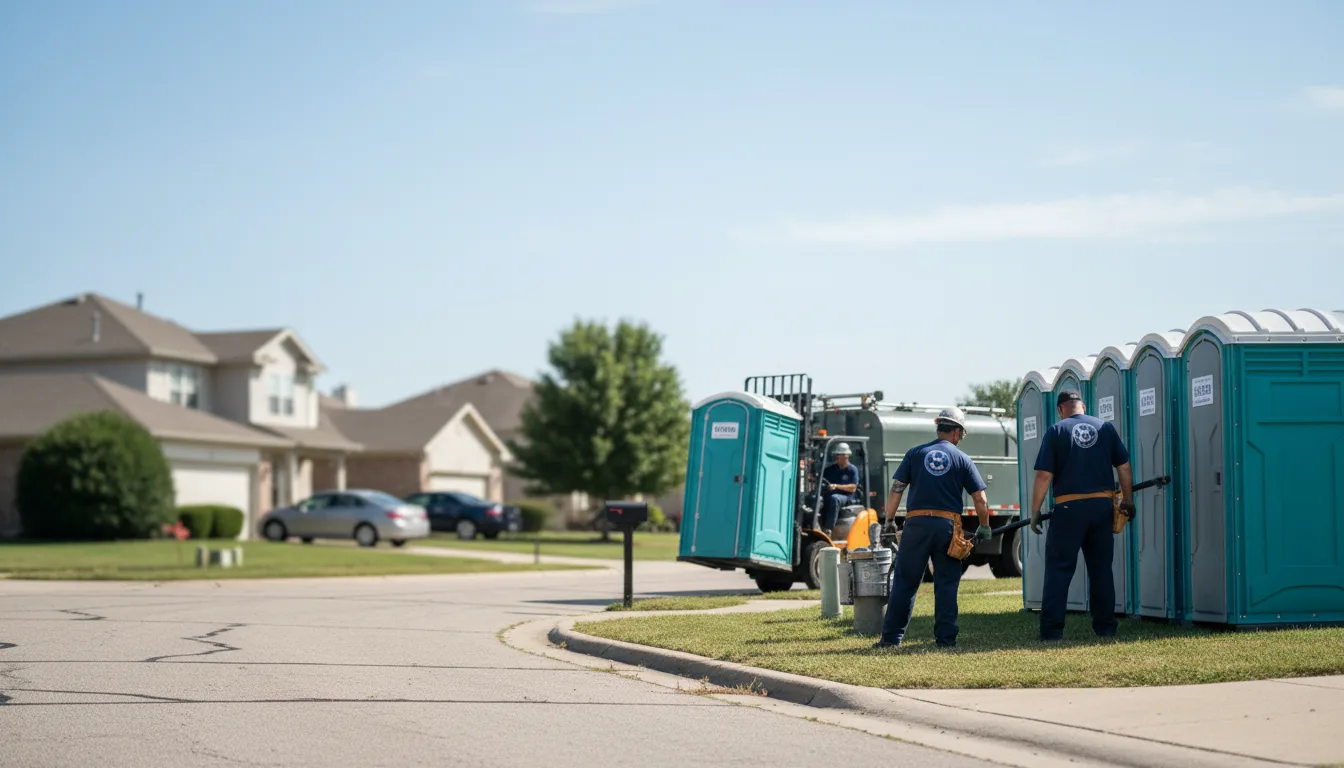 Porta Potty Rental in Shelby, OH near me
